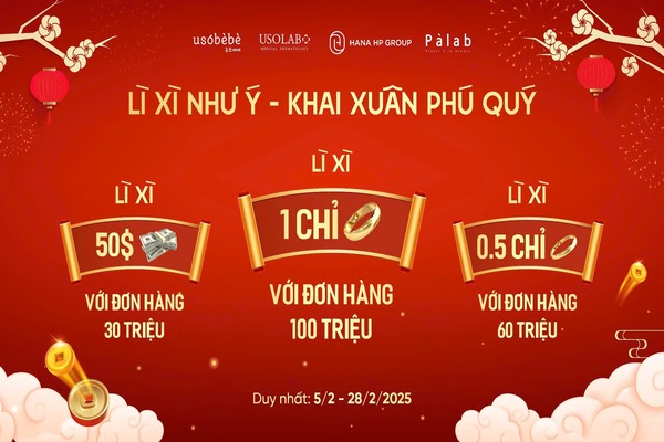 Khai xuân phú quý - Lì xì như ý cùng HANA HP GROUP & USOLAB